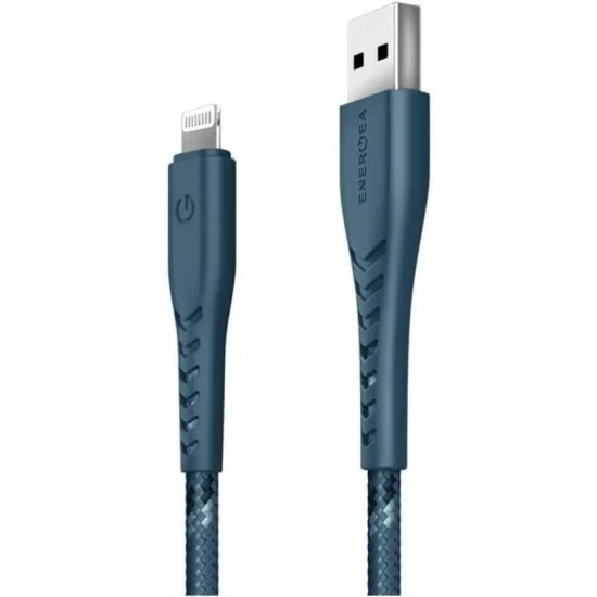 ENERGEA NYLOFLEX CABLE, CHARGE AND SYNC TOUGH LIGHTNING C89 MFI 1.5M &ndash; BLUE